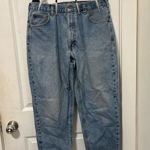 Carhartt Men's Relaxed Fit Light Blue Jeans